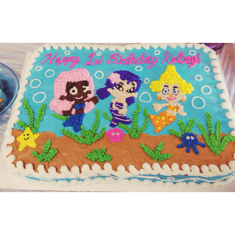 Bubble Guppies Birthday Cake