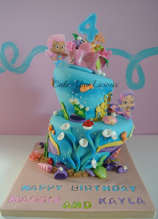 Bubble Guppies Cake