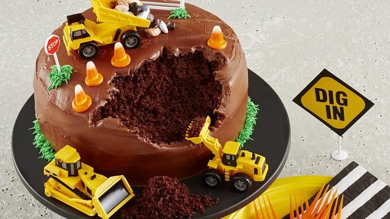 Construction Site Cake Ideas