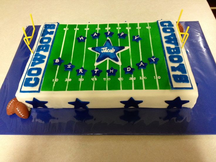 Dallas Cowboys Cake