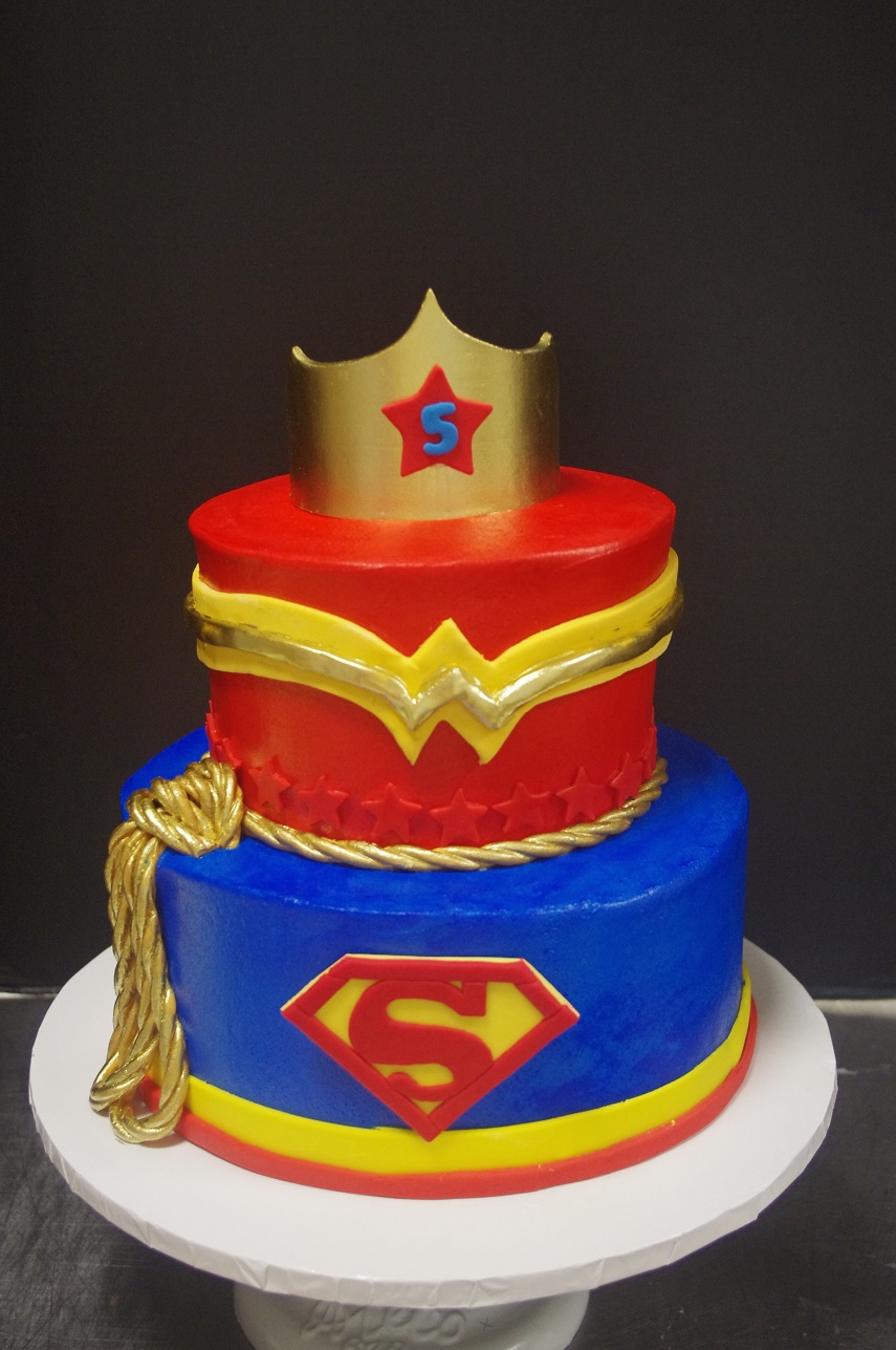 DC Superhero Girls Birthday Cake