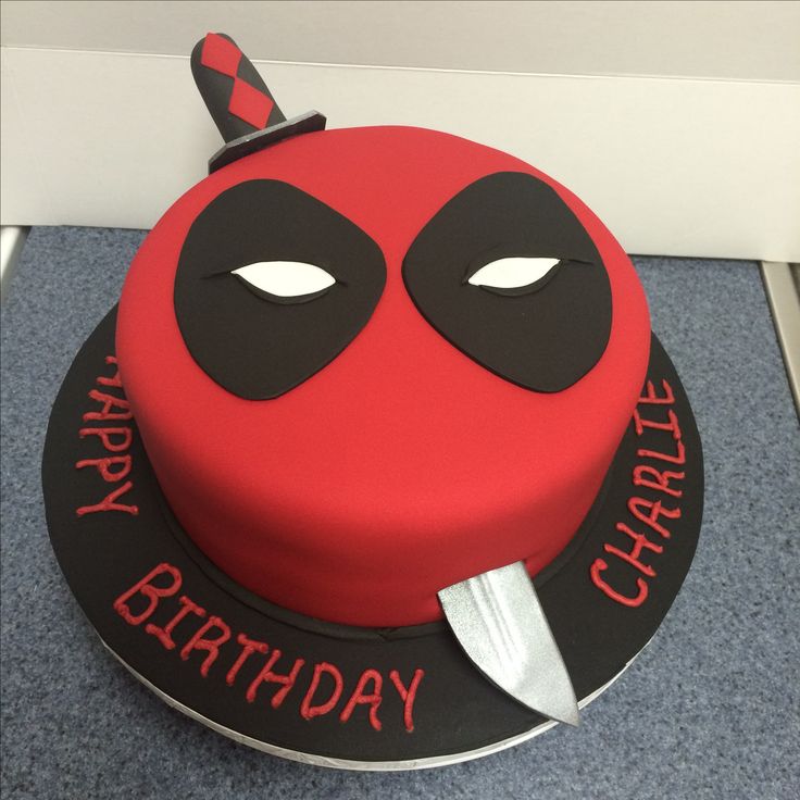 Deadpool Cake