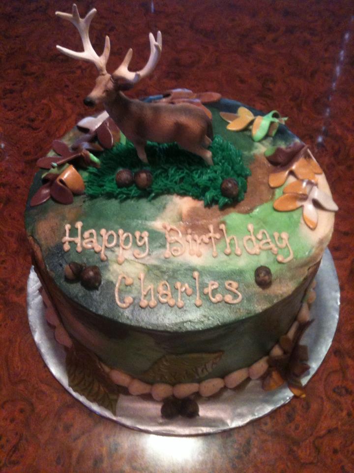 Deer Hunting Cake