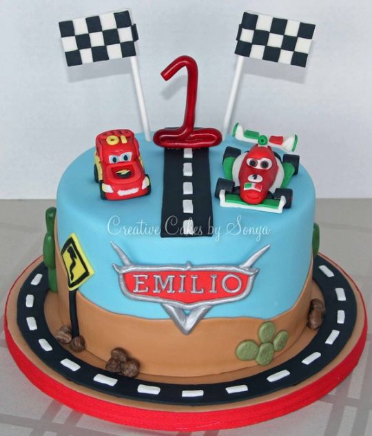 Disney Cars Birthday Cake