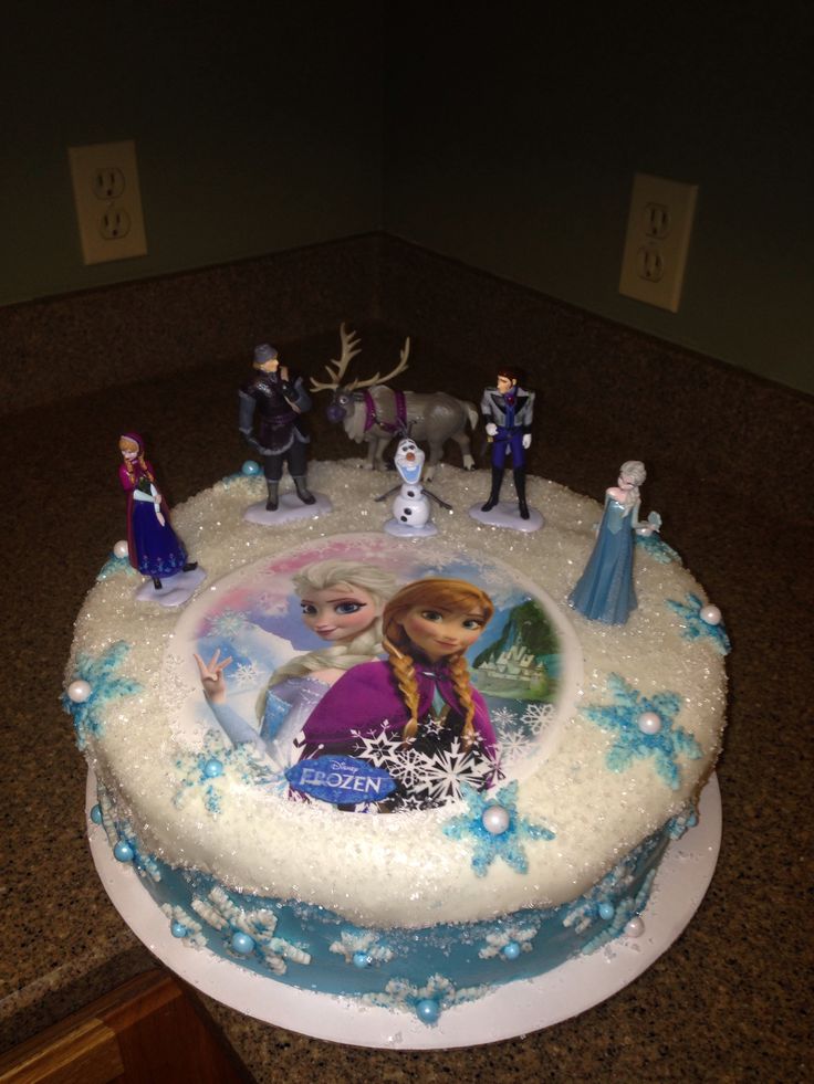 Disney Frozen Birthday Cake