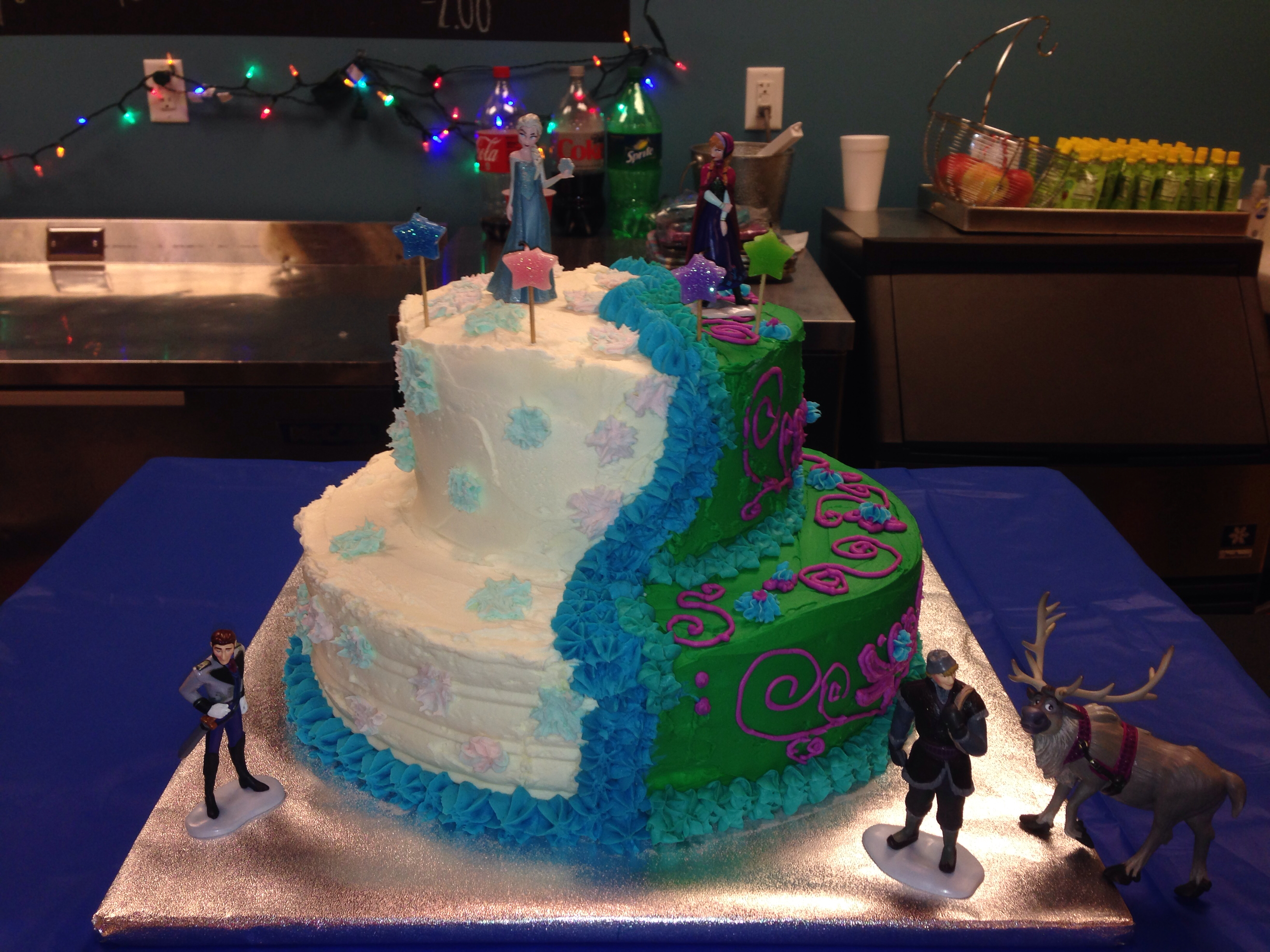 Disney Frozen Birthday Cakes Walmart