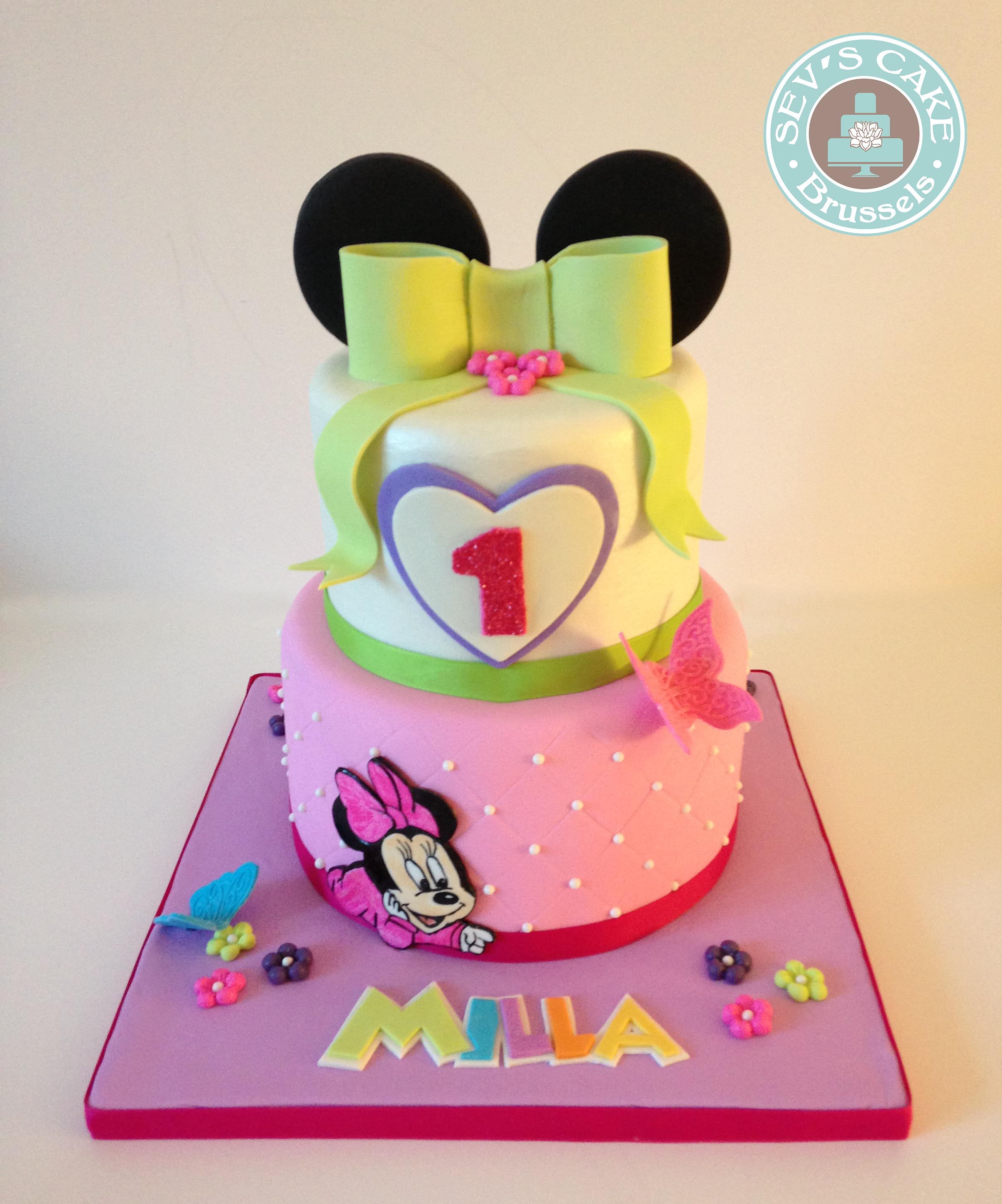 Disney Junior Birthday Cake