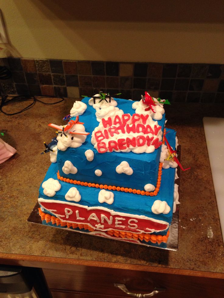 Disney Planes Birthday Cake