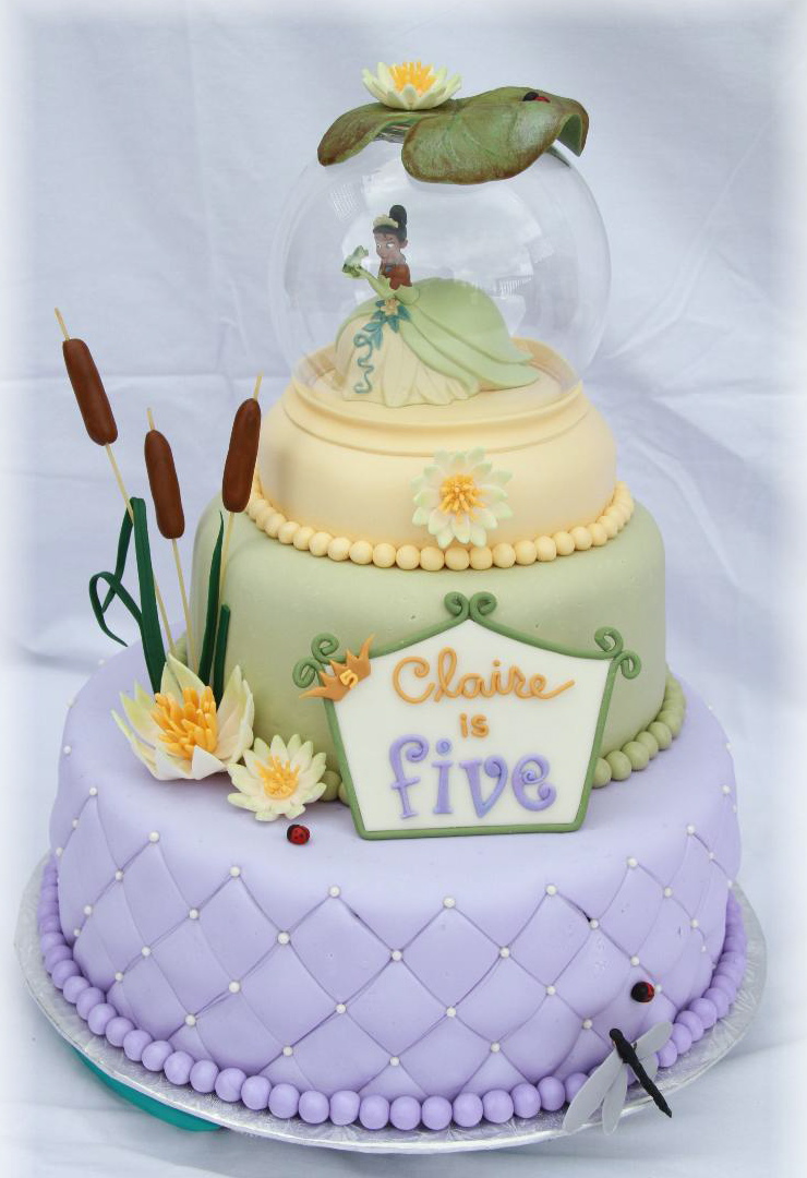 Disney Princess and the Frog Birthday Cake