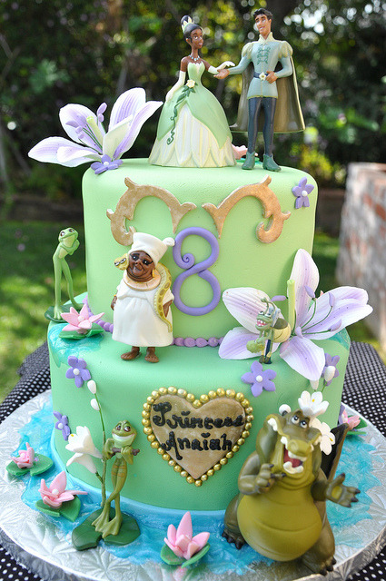 Disney Princess and the Frog Cake