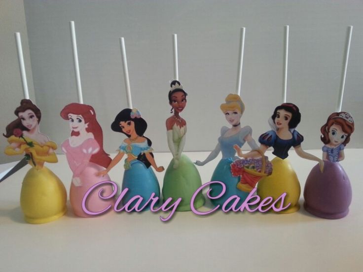 Disney Princess Cake Pop Ideas