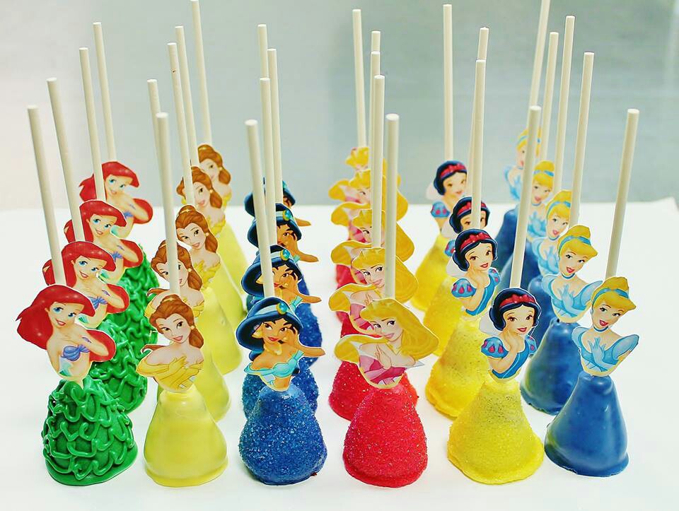 Disney Princess Cake Pops