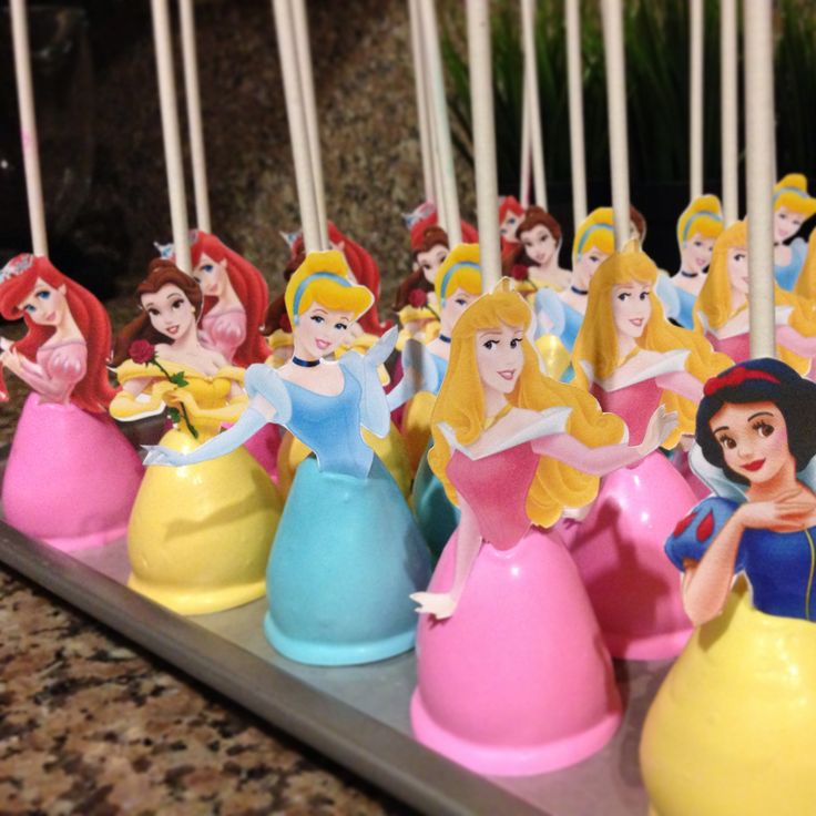 Disney Princess Cake Pops