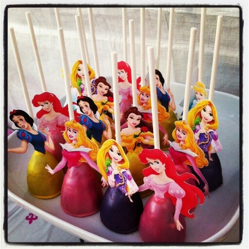 Disney Princess Cake Pops