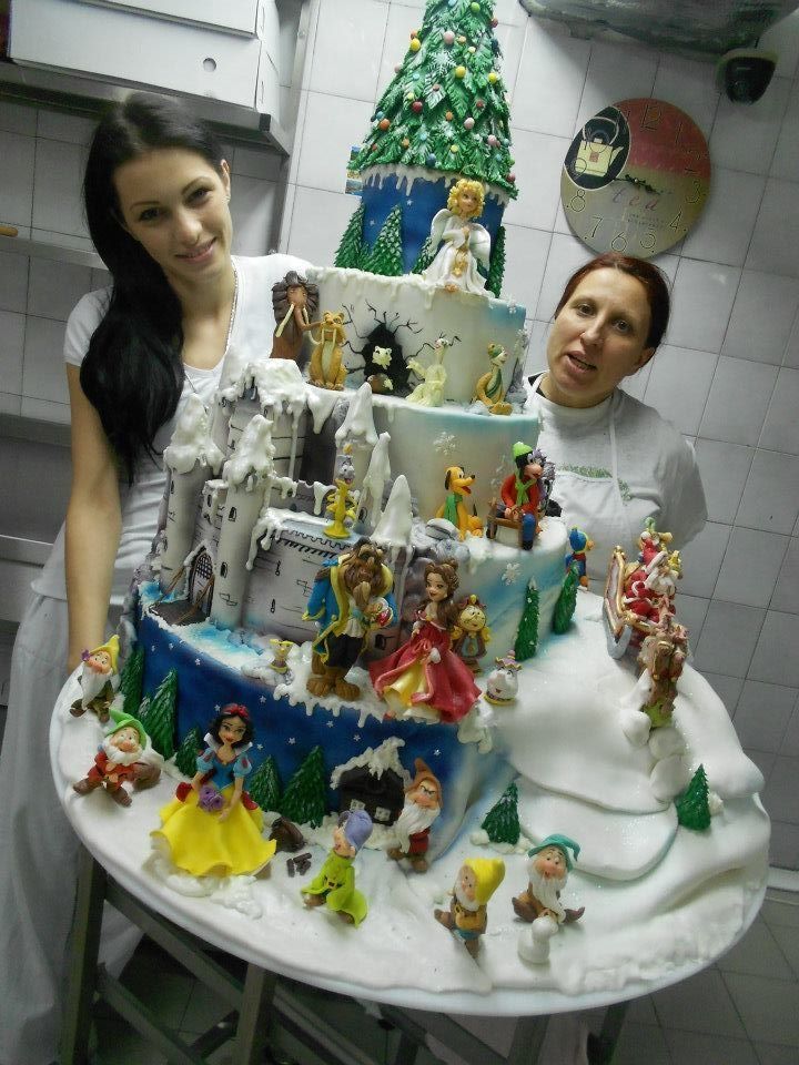 Disney Princess Cake