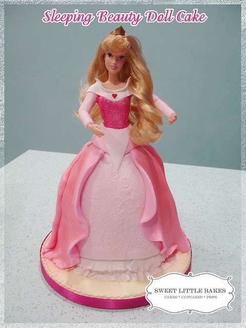 13 Photos of Disney Princess Sleeping Beauty Doll Cakes