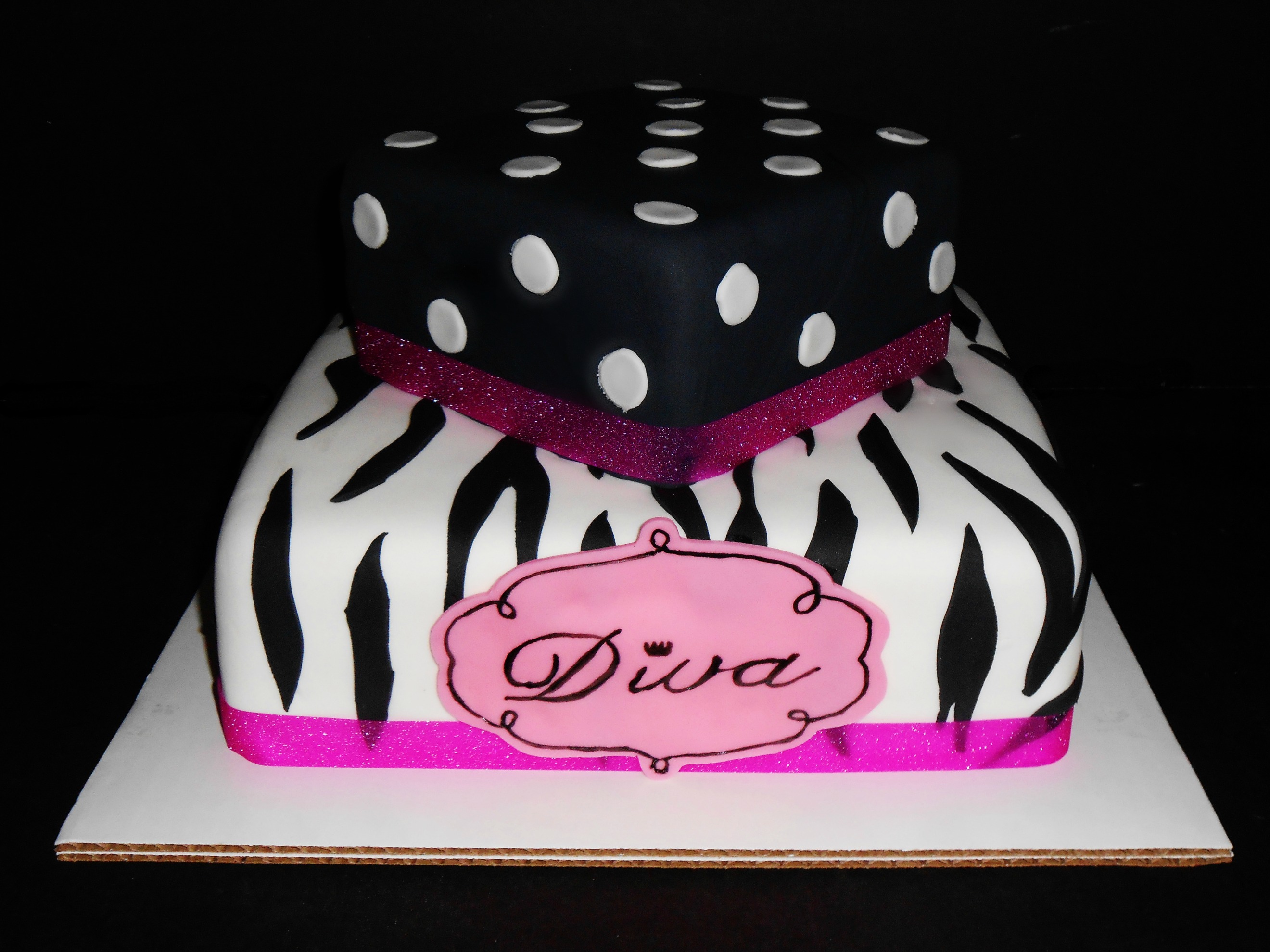 Diva Birthday Cake