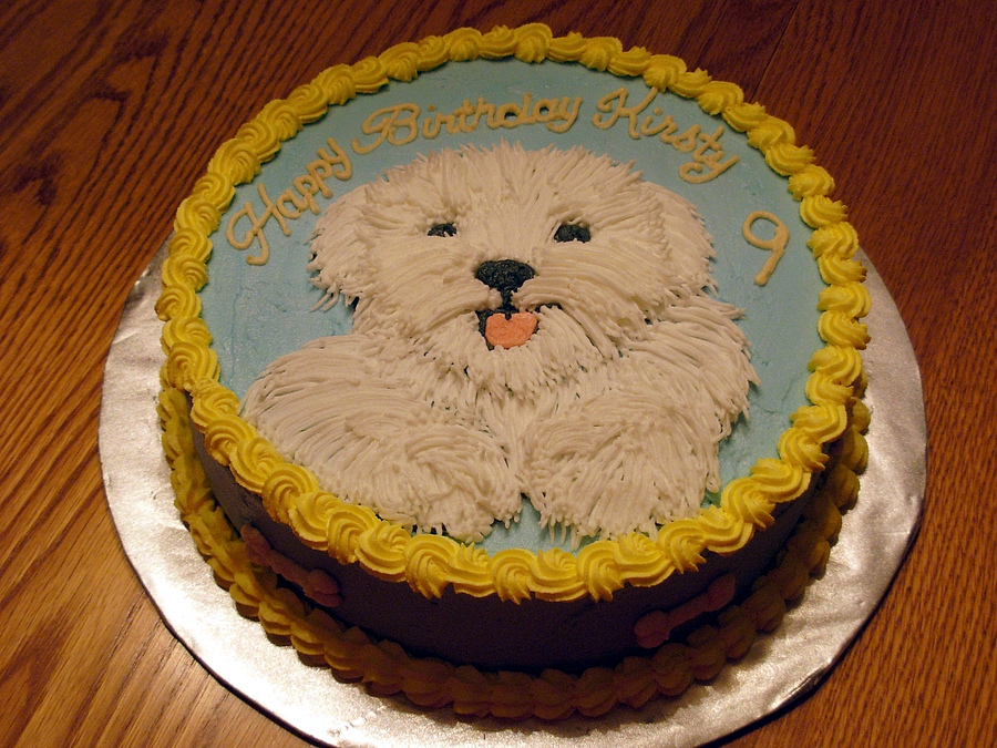 Dog Birthday Cake