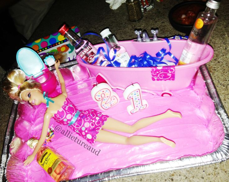 8 Photos of 21st Birthday Cakes For Girls With Alcohol