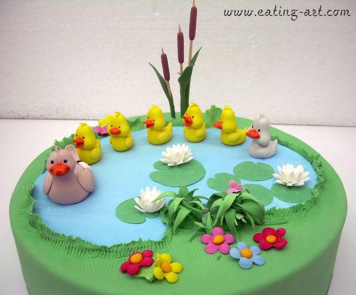 Duck Pond Cake