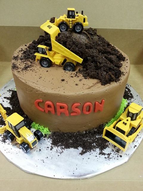 10 Photos of Truck Bday Cakes