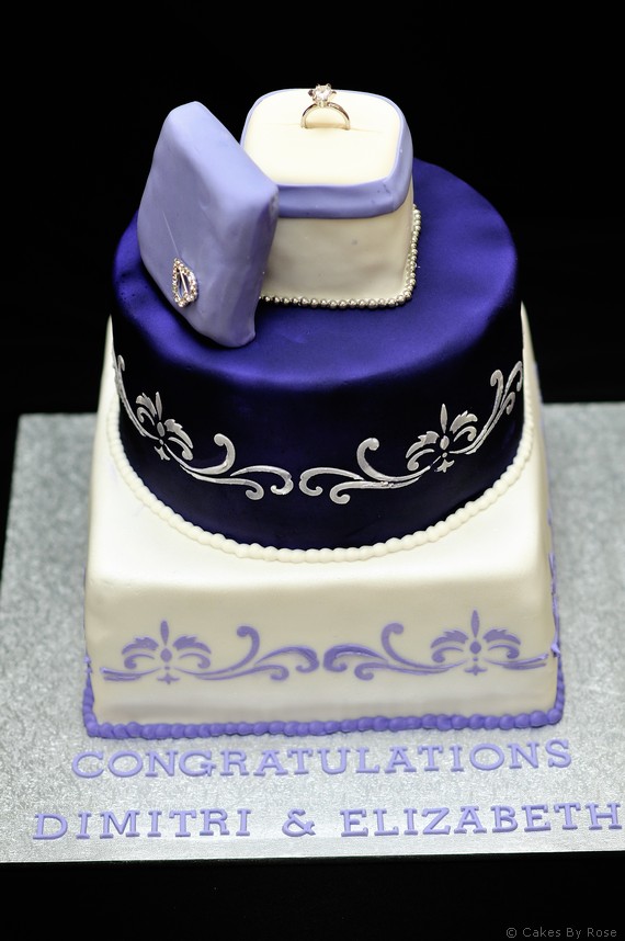 9 Photos of Best Engagement Cakes