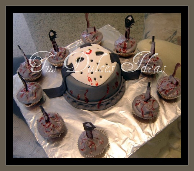 6 Friday The 13th Cakes Photo Jason Friday 13th Birthday Cake