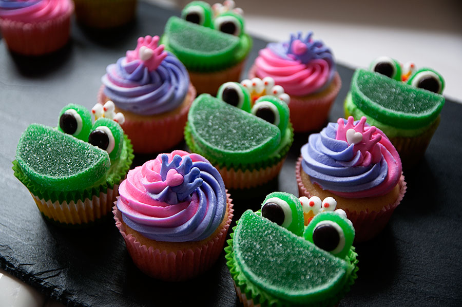 Frog Cupcakes