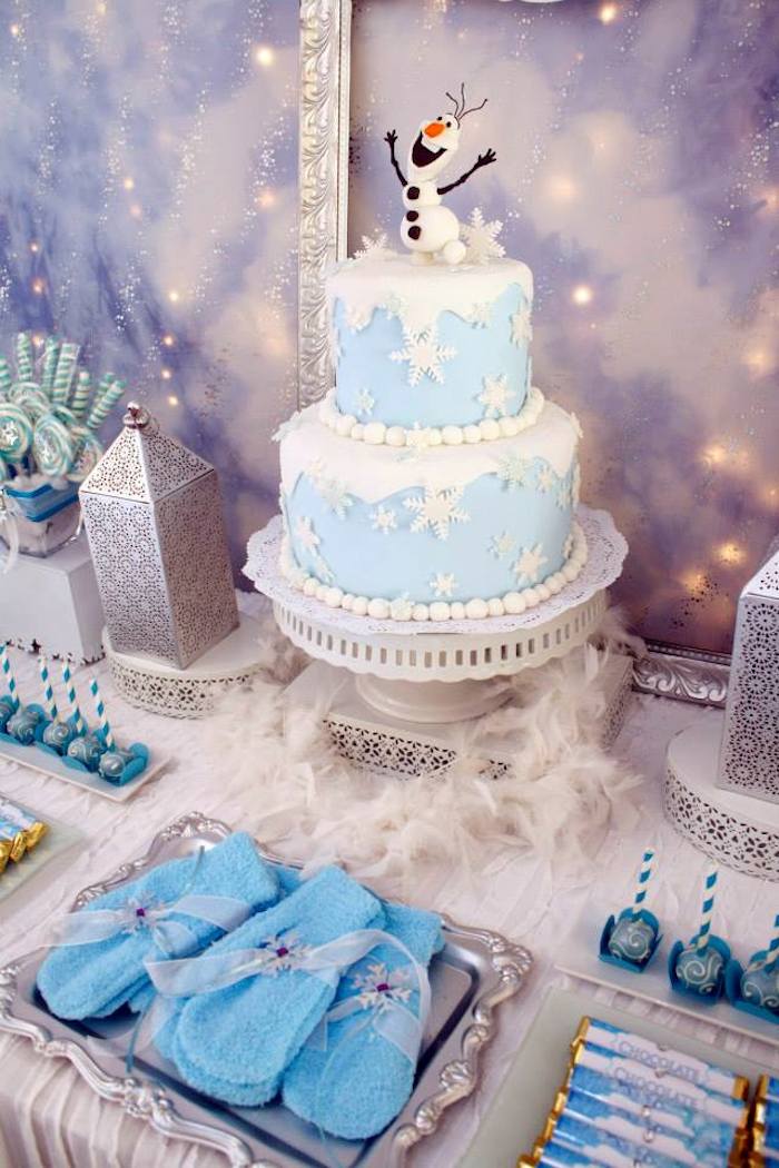 Frozen Winter Wonderland Birthday Party Ideas