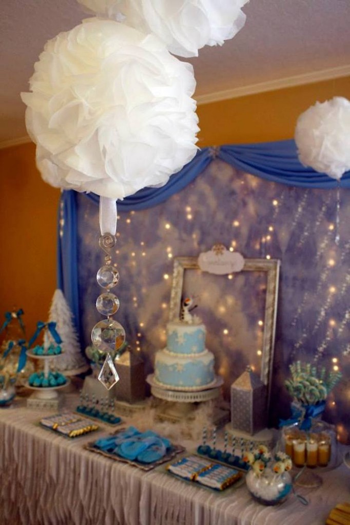 Frozen Winter Wonderland Birthday Party Ideas