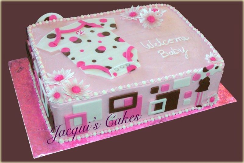 Girl Baby Shower Cake