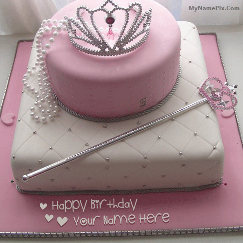 Girls Princess Birthday Cake