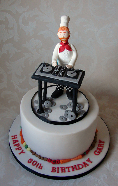 Happy Birthday DJ Cake