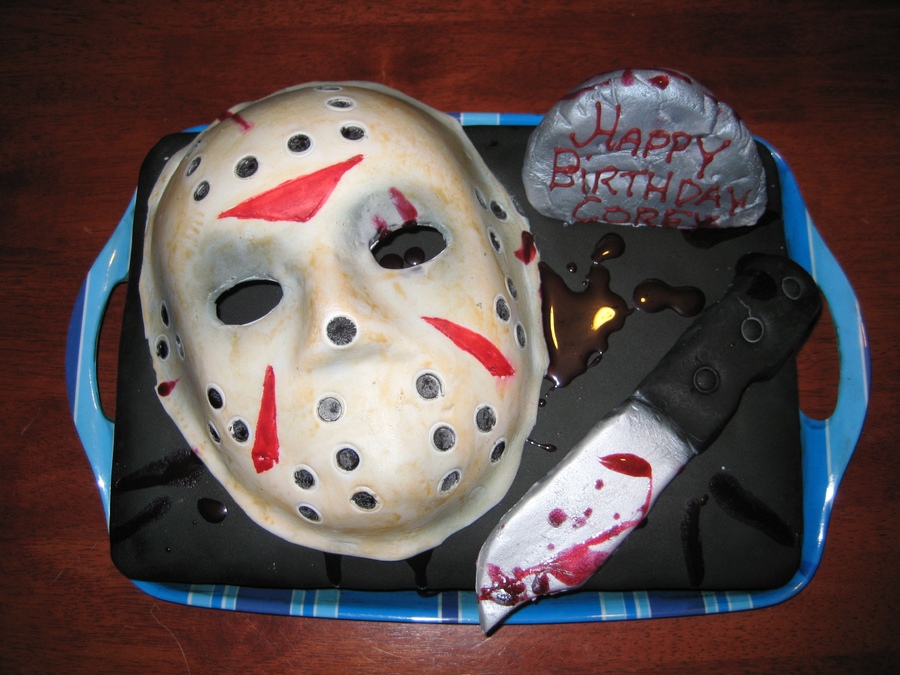 6 Friday The 13th Cakes Photo Jason Friday 13th Birthday Cake