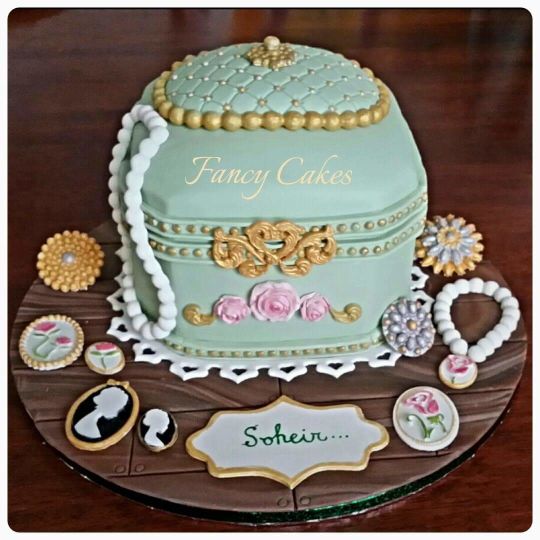 Jewelry Birthday Cake