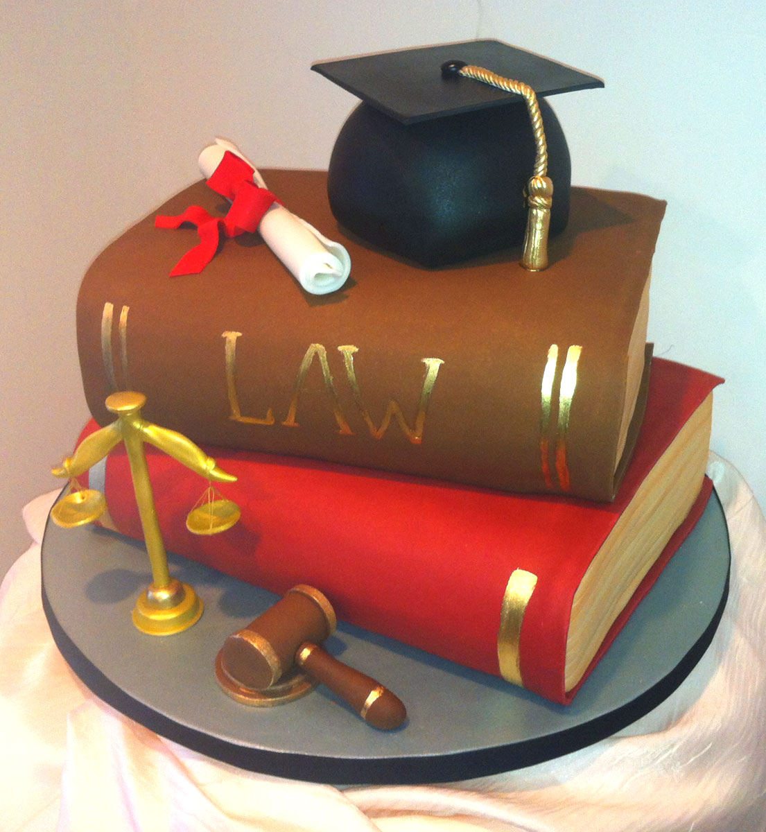 Law Graduation Cake