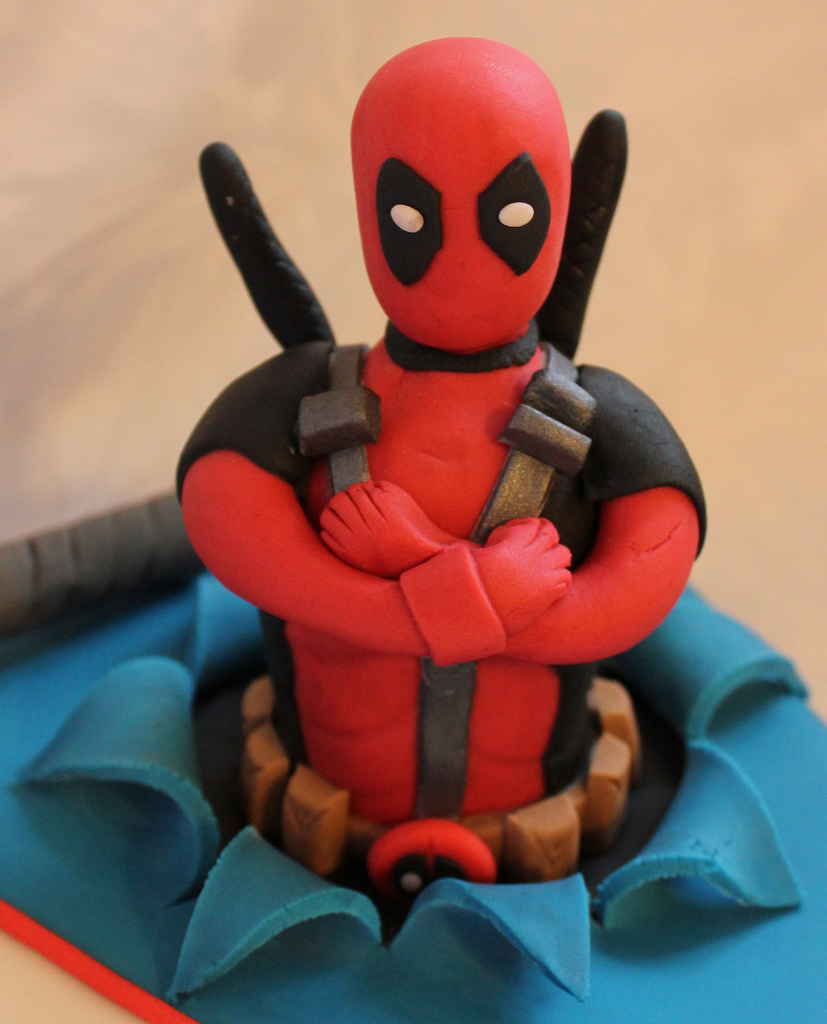 Marvel Comics Birthday Cake