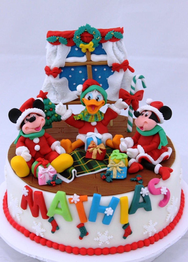 Mickey and Friends Cake