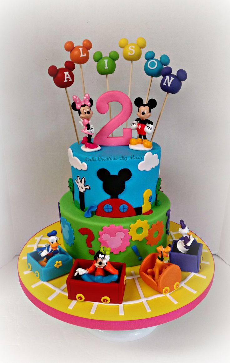 Mickey Mouse Clubhouse Cake