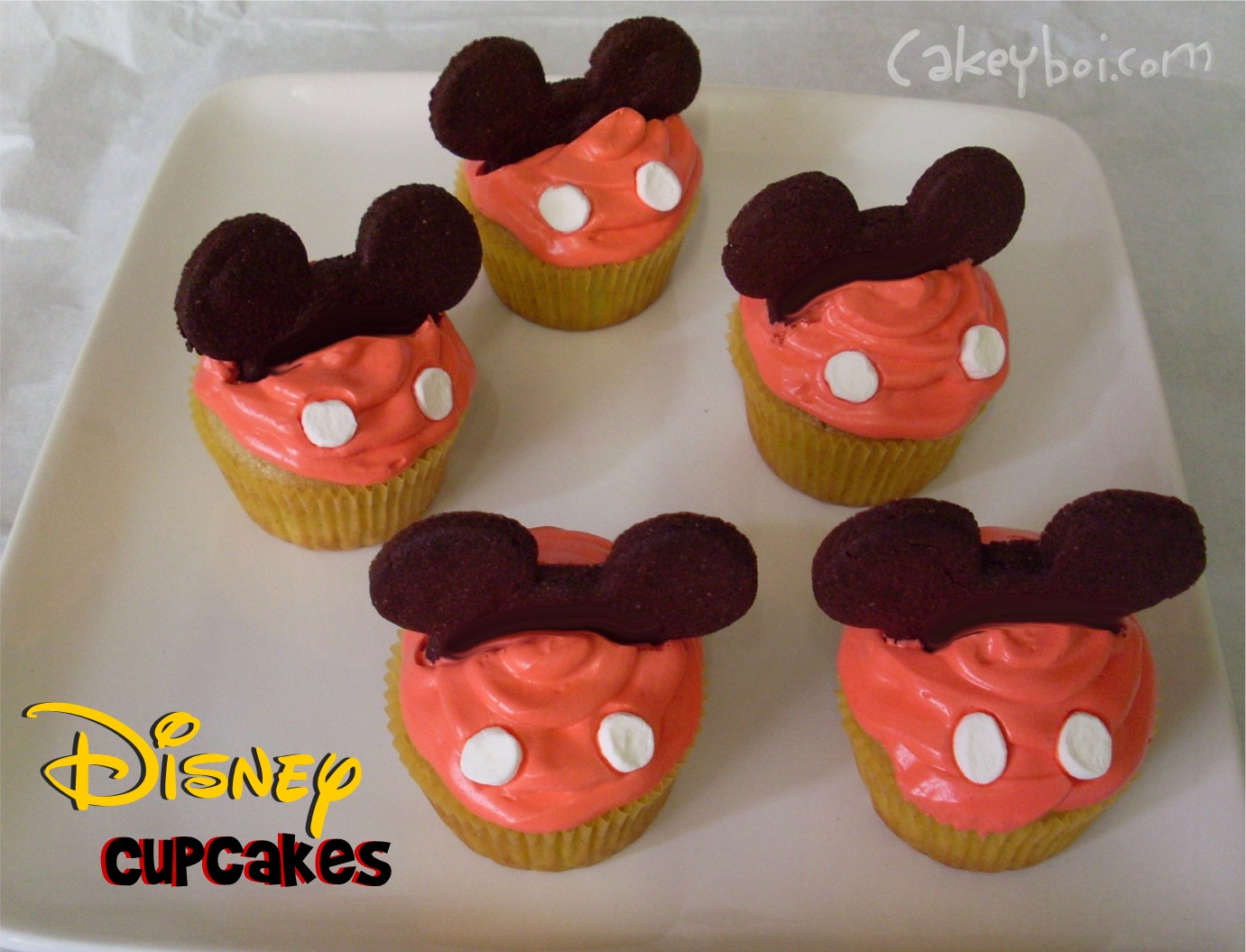 8 Photos of Easy Disney Cupcakes