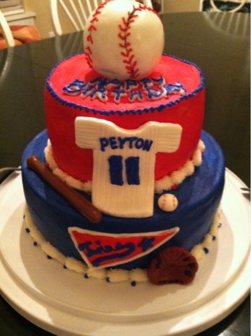 Minnesota Twins Baseball Birthday Cake