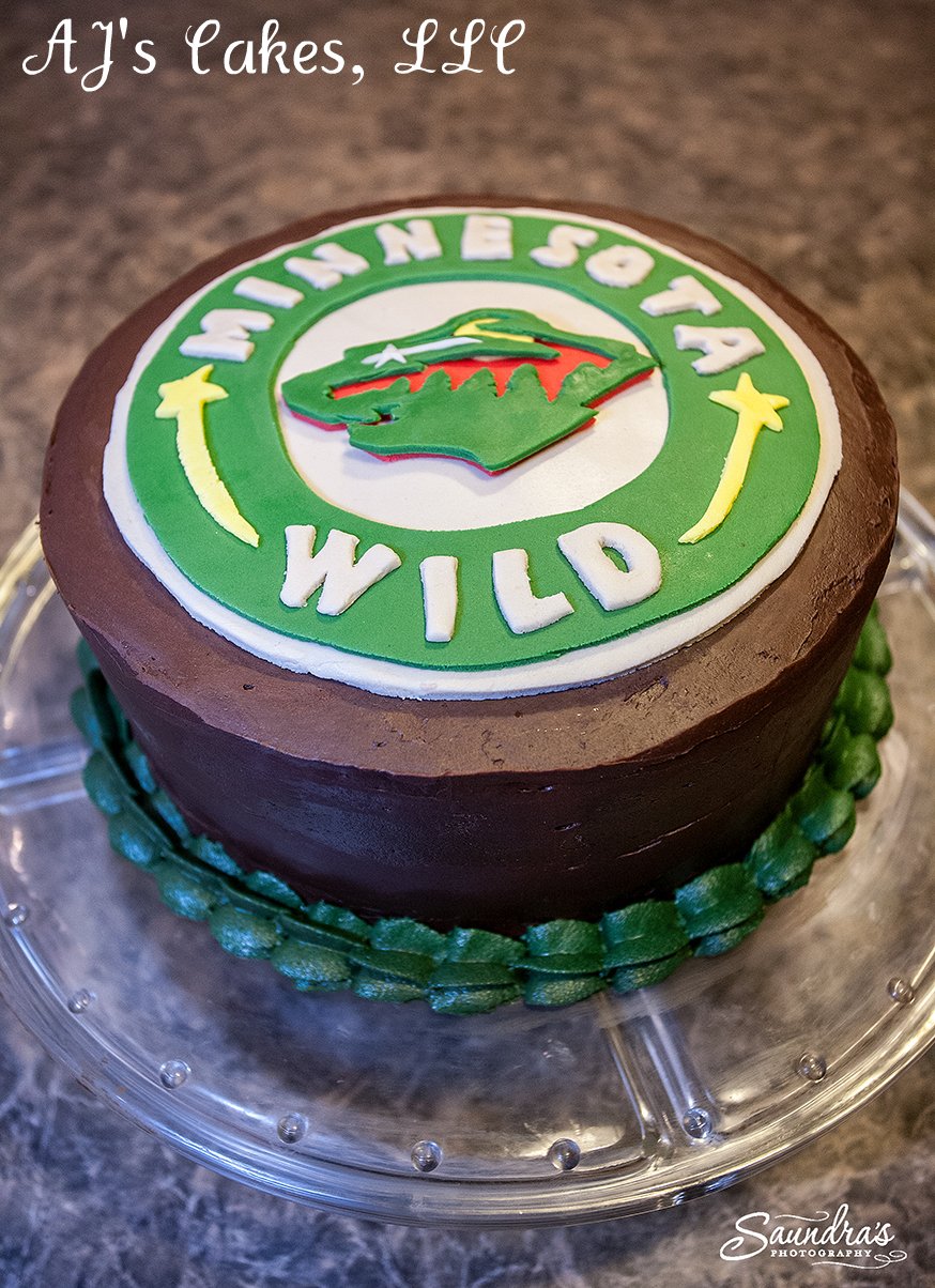 Minnesota Wild Birthday Cake