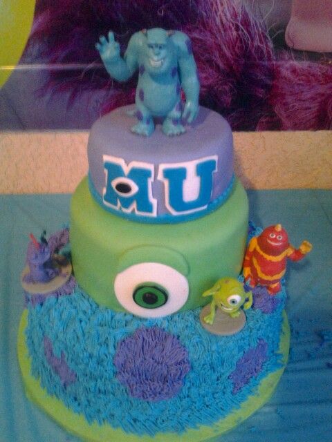 6 Photos of Disney Monsters University Cakes In A Jar