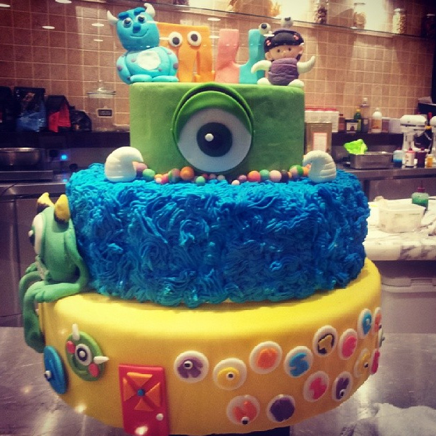 Monsters University Cake