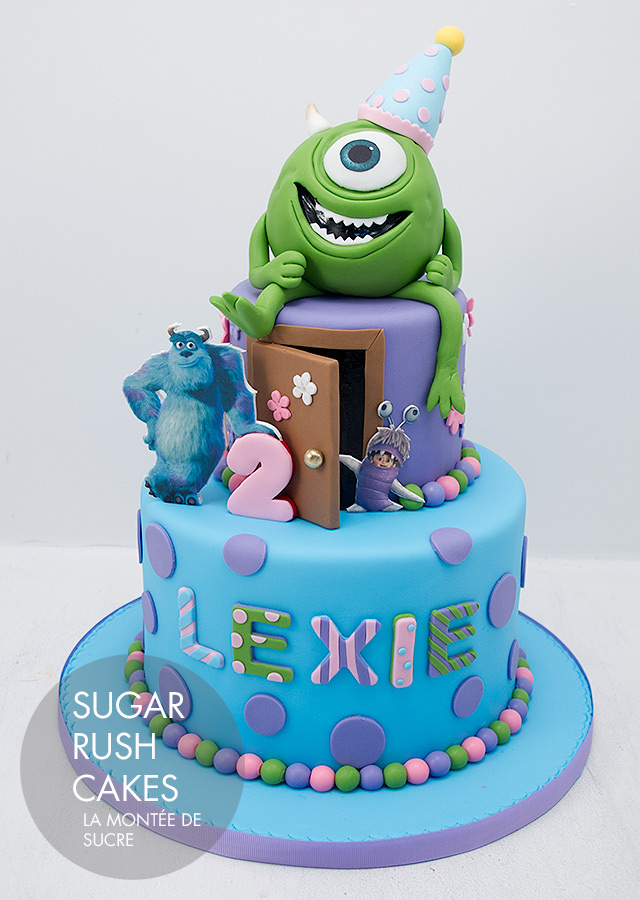 Monsters University Cake