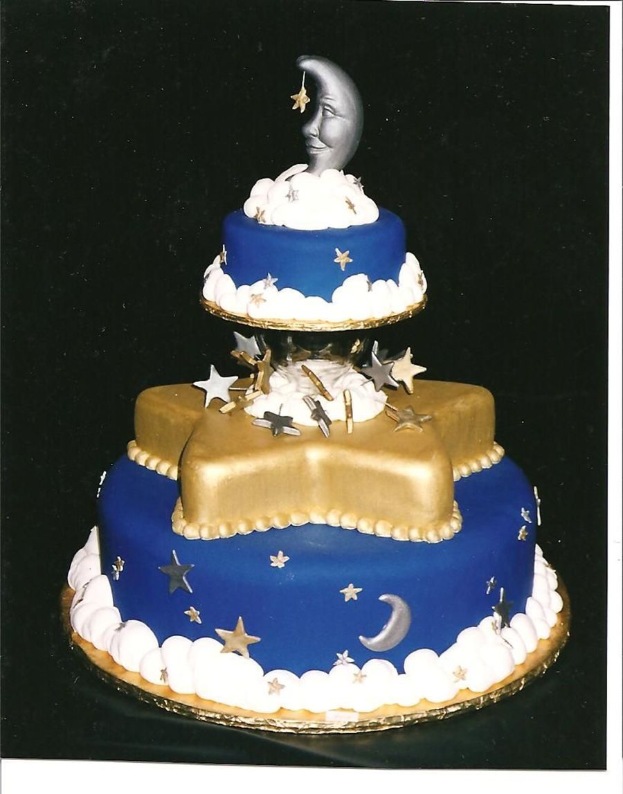 Moon and Stars Cake