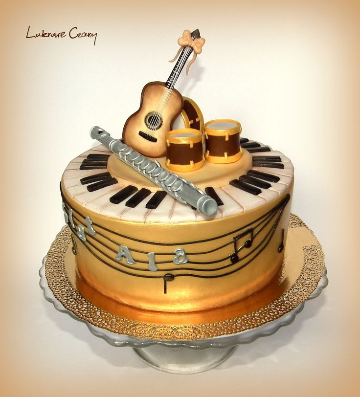 Music Themed Cake