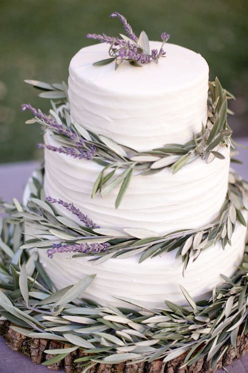 5 Wedding Cakes With Rosemary Photo Olive Branch Lavender