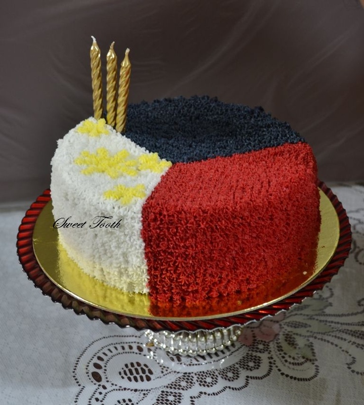 11 Photos of Filipino Flag Birthday Cakes