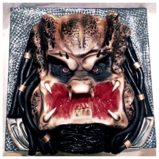 Predator Birthday Cake